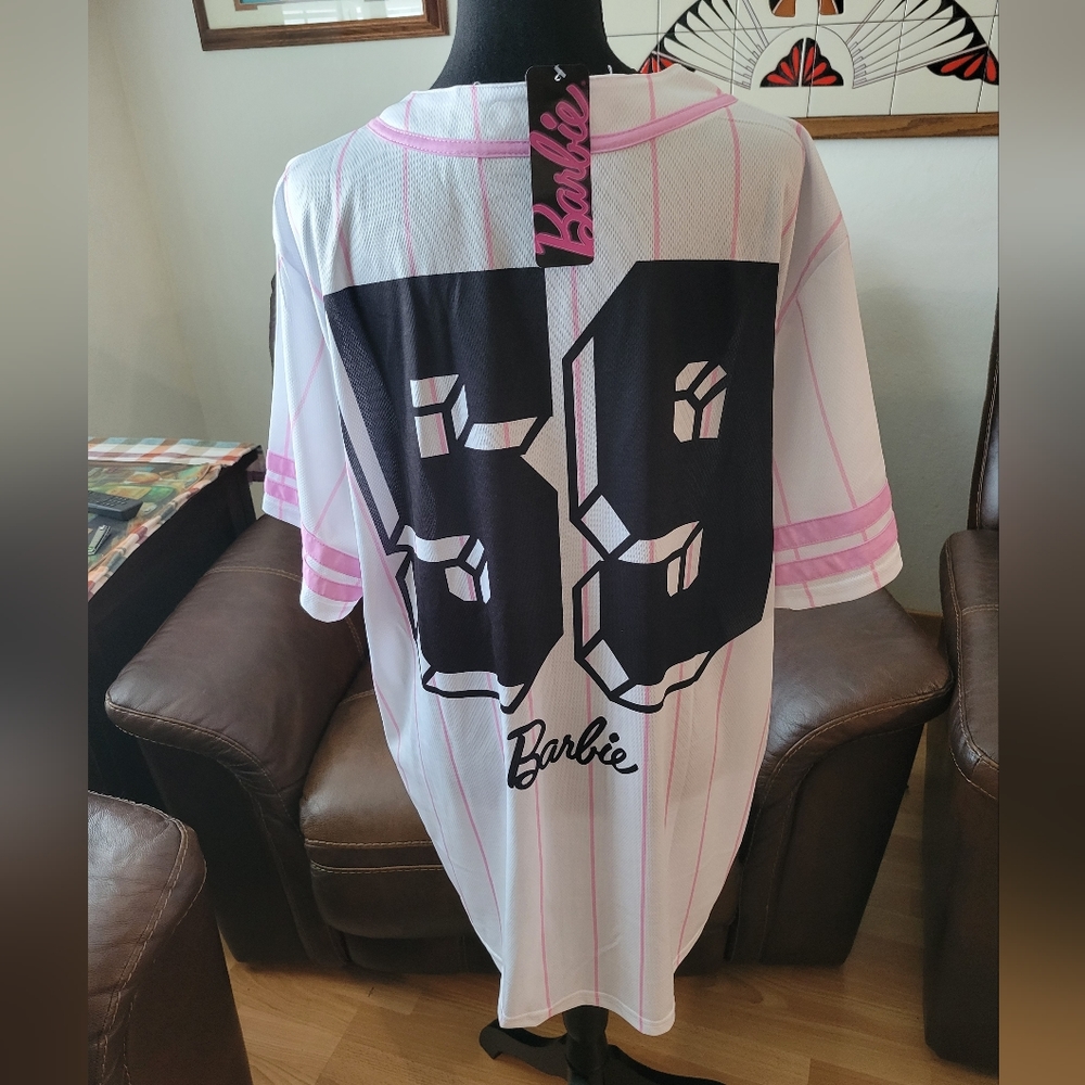 BARBIE PINSTRIPE JERSEY - Picture 4 of 4